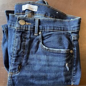 LOFT Dark Blue Skinny 👖